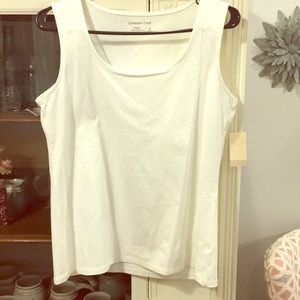 Brand new white tank